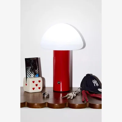 Urban Outfitters Harlow Table Lamp - Red ALL at Urban Outfitters