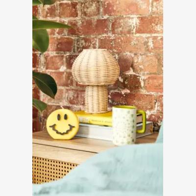 Urban Outfitters Molly Mushroom Lamp - Natural ALL at Urban Outfitters