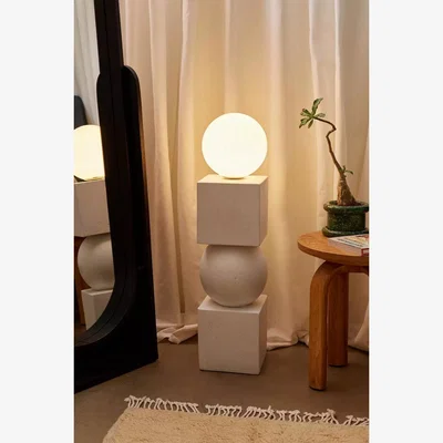 Urban Outfitters Teodora Floor Lamp - White ALL at Urban Outfitters