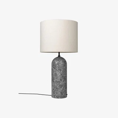 Westwing Dimmable Floor Lamp Gravity with Marble Base, H 120 cm