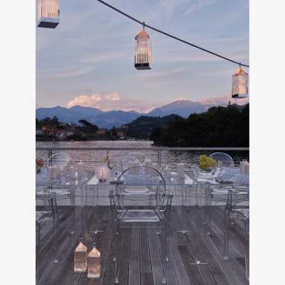 Westwing Portable LED Table Lamp Lantern, Dimmable