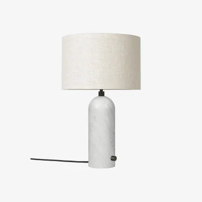 Westwing Large Dimmable Table Lamp Gravity with Marble Base, in various sizes