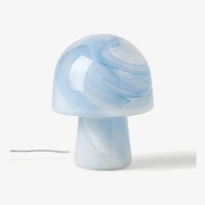 Westwing Small Marble Effect Table Lamp Talia