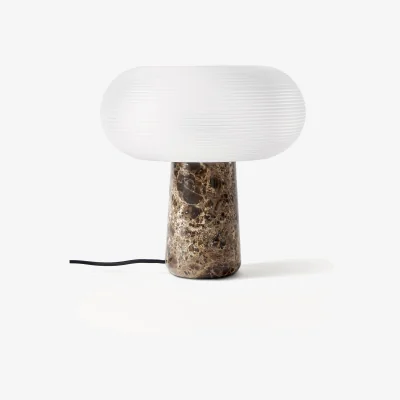 Westwing Table Lamp Mariella with Marble Base