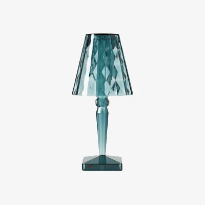 Westwing Portable Dimmable LED Table Lamp Big Battery, H 37 cm