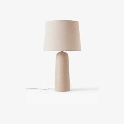 Westwing Large Table Lamp Kaya with Concrete Base