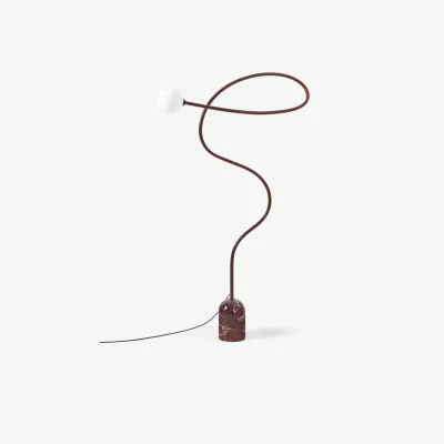 Westwing Floor Lamp Alina with Marble Base