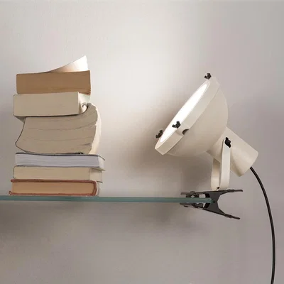 The Conran Shop Projecteur 165 Clip Lamp White Sand