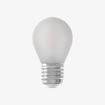 Heal's Calex Satin Crystal Bulb Dimmable 12W E27 LED - Heal's UK Lighting