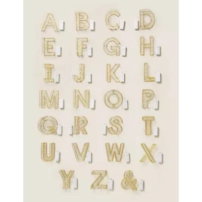 Marks & Spencer M&S Light Up Gold Letter - LtCUE, Gold