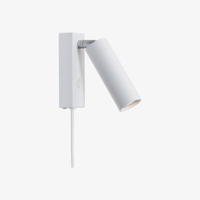 Nordic Nest Cato Slim wall lamp Matt white-LED