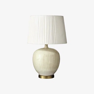 OKA Pyaaz Lamp - Cream