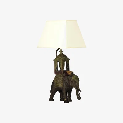 OKA The Ceremonial Elephant Lamp - Multi