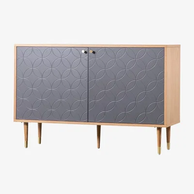 Amara Newbury 2 Door Cabinet Oak
