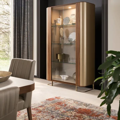 Arighi Bianchi Limoges 2 Door Curio Cabinet