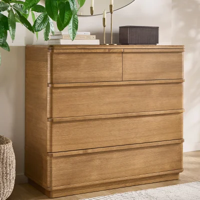 Arighi Bianchi Dixie 3 & 2 Drawer Chest