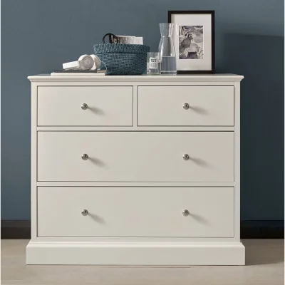 Arighi Bianchi Ashburnham White 2+2 Drawer Chest