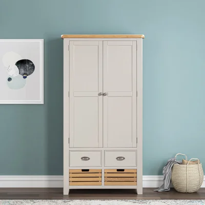 Arighi Bianchi Medway Painted Double Larder Cupboard