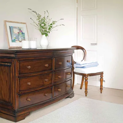 Arighi Bianchi Kingston 8 Drawer Wide Chest