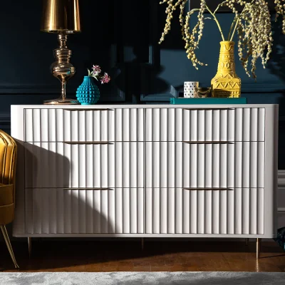 Arighi Bianchi Lily 6 Drawer Wide Chest
