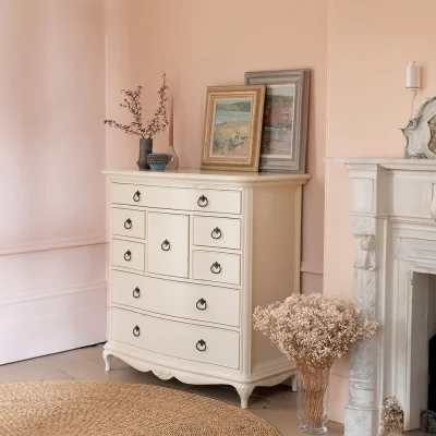Arighi Bianchi Ivory 8 Drawer Chest