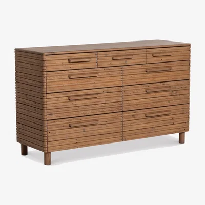 Barker and Stonehouse Tamia 9 Drawer Chest, Wood | Barker & Stonehouse