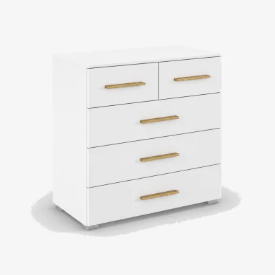Barker and Stonehouse Malham 5 Drawer Chest 80X81Cm Wood | Barker & Stonehouse