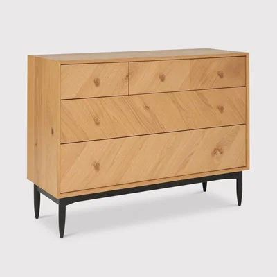 Barker and Stonehouse Ercol Monza 5 Drawer Wide Chest | Barker & Stonehouse