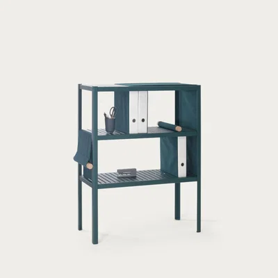 Bombinate.com Green/Blue Divide 3 Dressed Cabinet