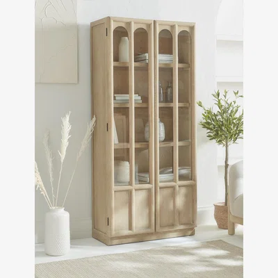 Cox and Cox Arched Display Cabinet