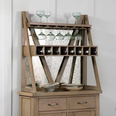 Chiltern Oak Furniture Falmouth Oak Wine Cabinet Top (Top Only)