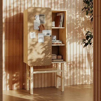 Cuckooland Karup Design Slide Cabinet With Pinboard
