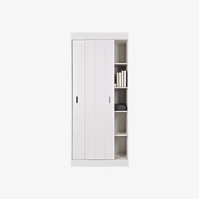 Cuckooland Row Cabinet in White by Woood