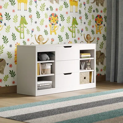 Cuckooland Flair Charlie Drawer Unit White -