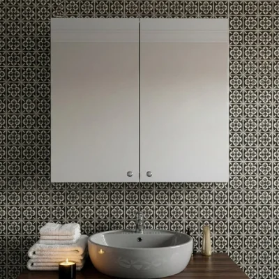 Dunelm Return - Carra White 2 Door Cabinet