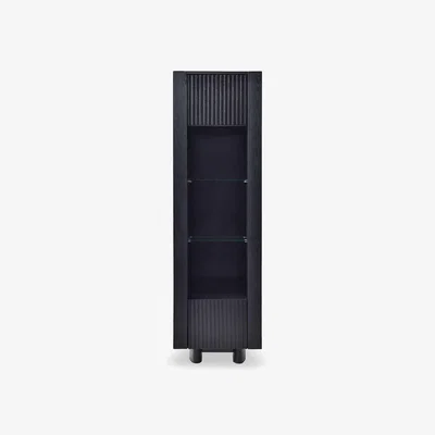Furniture Village Catalina 1 Door Right Hand Facing Curio Cabinet