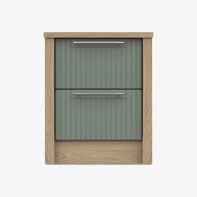 Furniture Village London Bedrooms - Chelsea 2 Drawer Bedside Cabinet