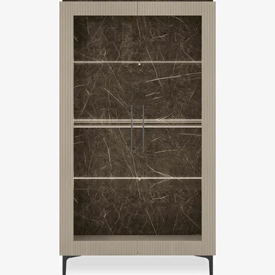 Furniture Village Lusso 2 Door Curio Cabinet
