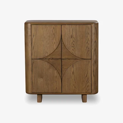Furniture Village Pien Oak Highboard - Living Room Furniture - In Time for Christmas