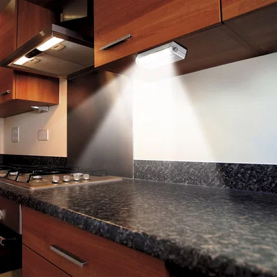 Homebase Arlec 6 LED Swivel Cabinet Light 2 pack
