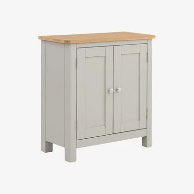 Homebase Norbury Petite Cabinet - Grey