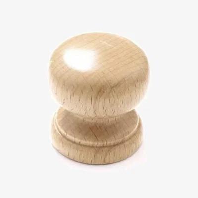Homebase Granny Cabinet Door Knob - Beech - 50mm