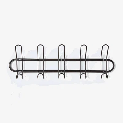 John Lewis John Lewis ANYDAY Metal 5 Hook Rack, Black