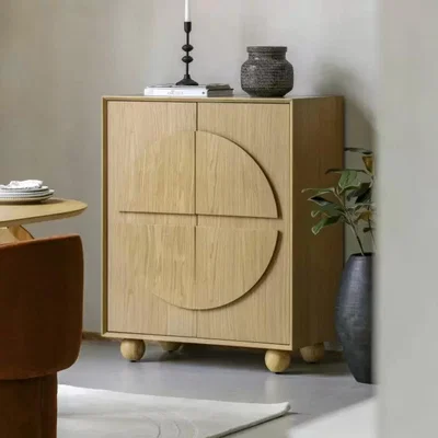 Knees Cohen 2 Door Cabinet - Natural