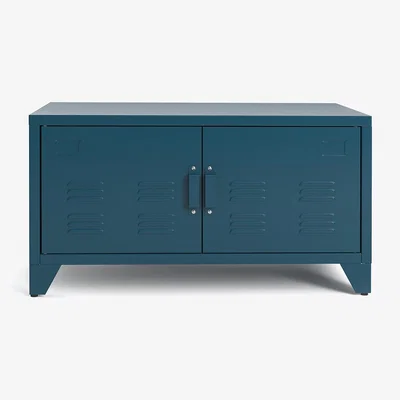 La Redoute Hiba Low 2-Door Metal Cabinet