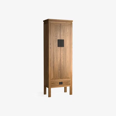 La Redoute Ling Solid Oak Chinese Cabinet