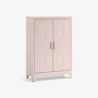 La Redoute Hiba Low Metal Cabinet with Two Doors