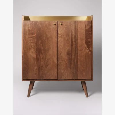 Marks & Spencer Swoon Fresco Mango Wood 2 Door Cabinet Brown