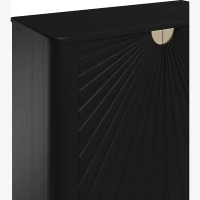 Marks & Spencer M&S  Palmer Drinks Cabinet - Black, Black