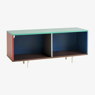 Made in Design Low cabinet Colour Cabinet Floor wood / Medium - L 120 x H 51 cm - Hay
